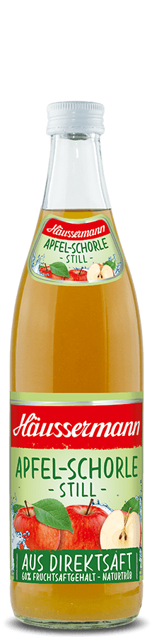 Apfel-Schorle still